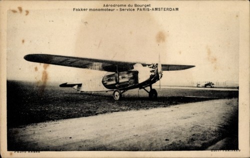Postcard bourget seine - postcard,