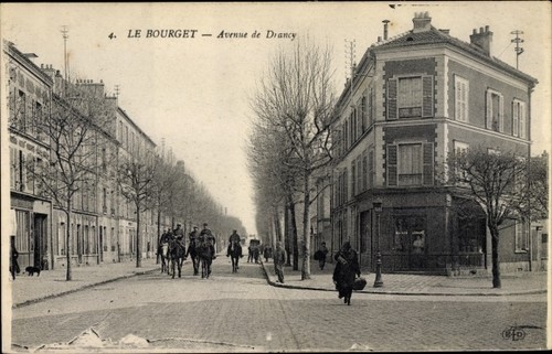 Postcard bourget seine - le,