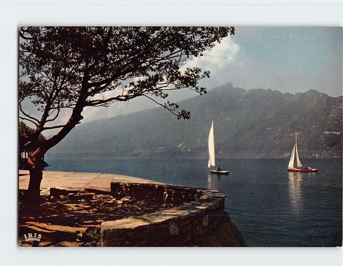 Postcard lac bourget et - postcard,